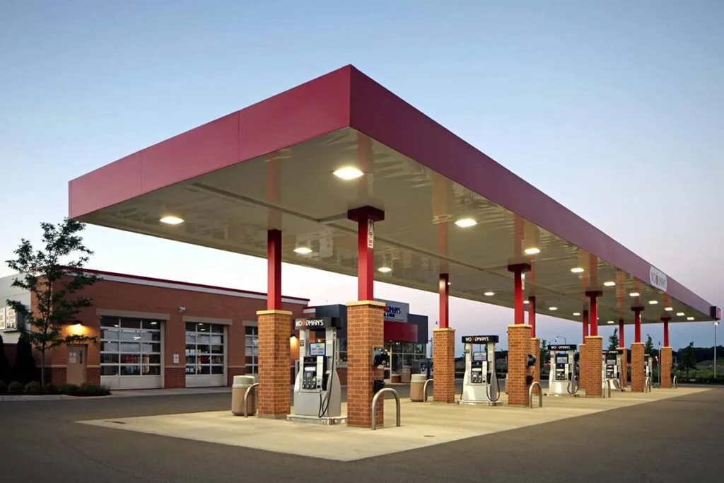 Woodmans gas station