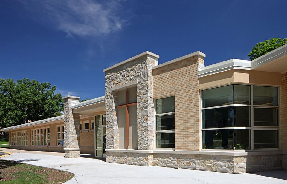 Edgewood University campus in Madison, Wisconsin,