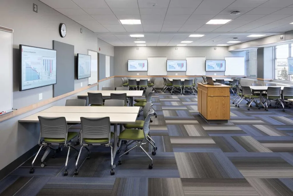 Interior classroom at Edgewood Campus School in Madison, Wisconsin